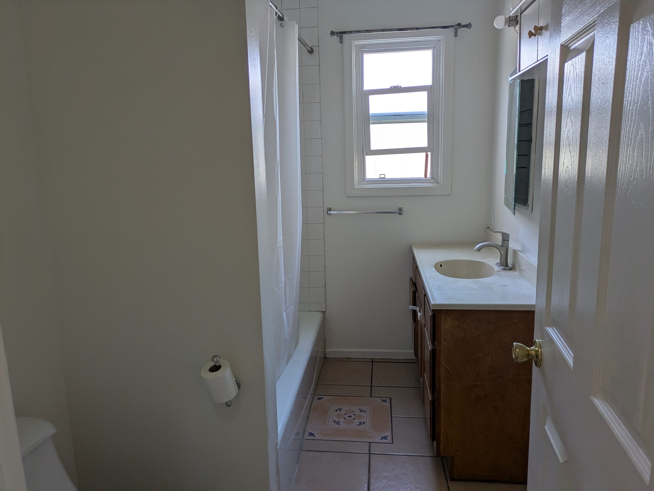 Tile bathroom